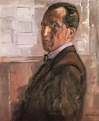 Self Portrait (1918) Piet Mondrian